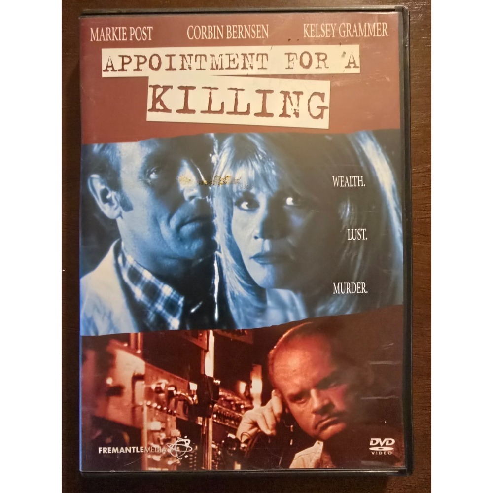 Appointment for a Killing (DVD, 1993), Bernsen, Grammer,‎ Excellent Condition